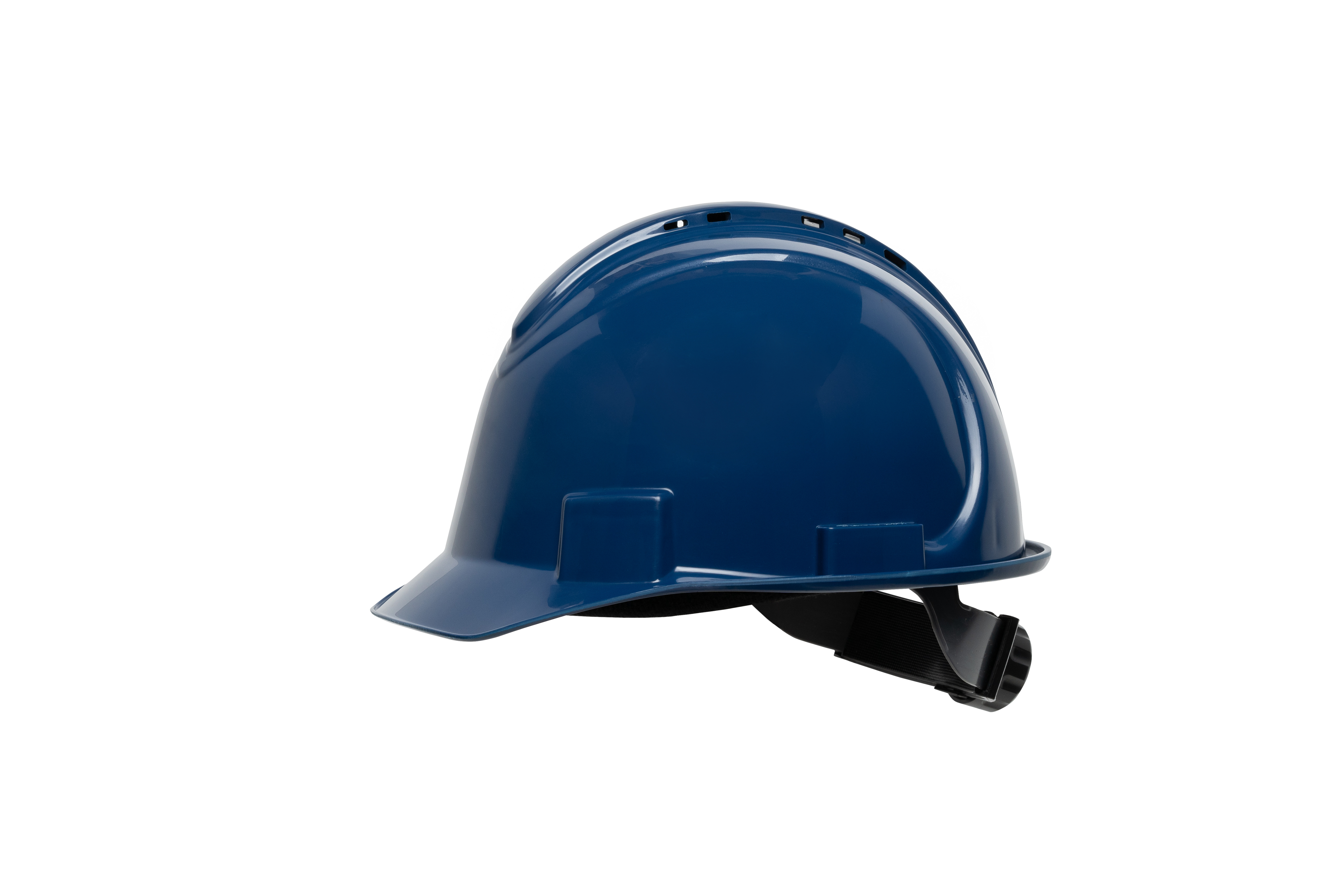 NORTH SHORT BRIM HARD HAT, VENTED, DARK BLUE