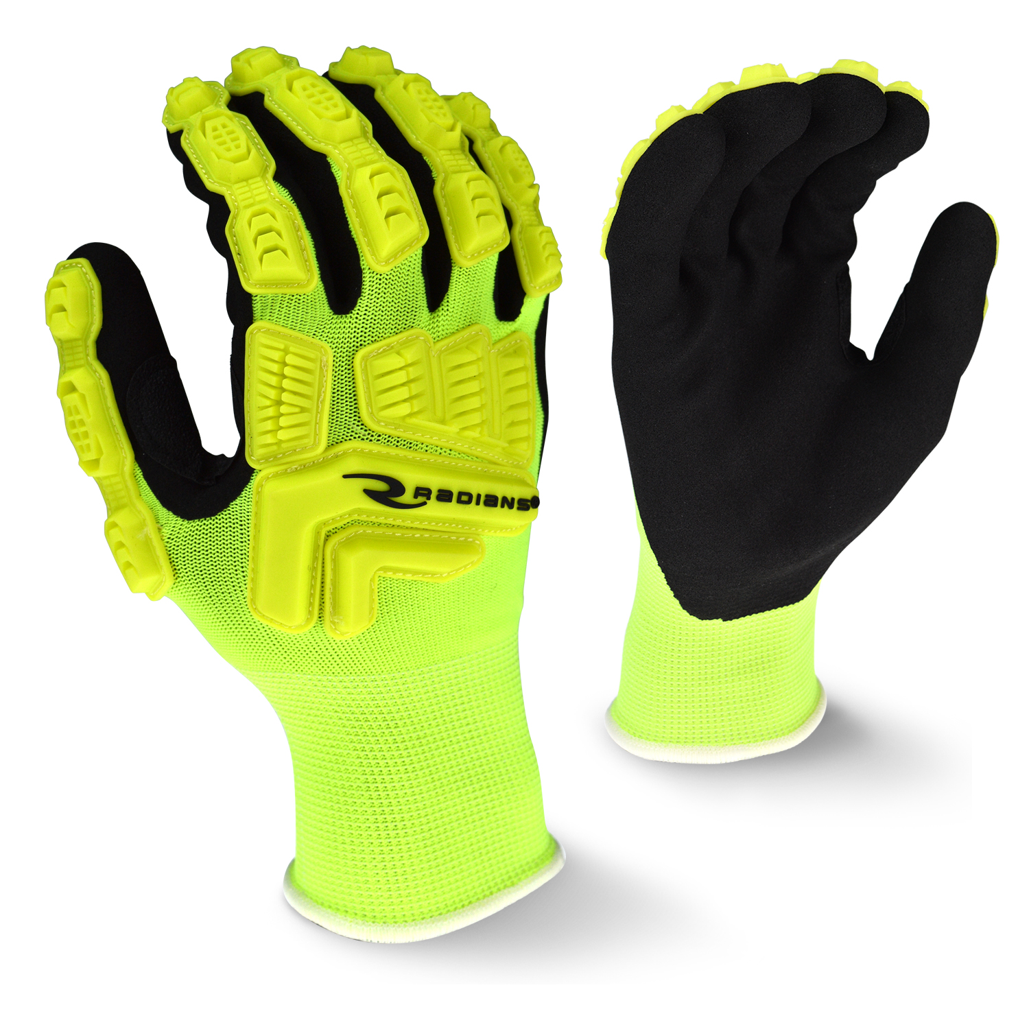 RWG21 High Visibility Work Glove with TPR - Size XL