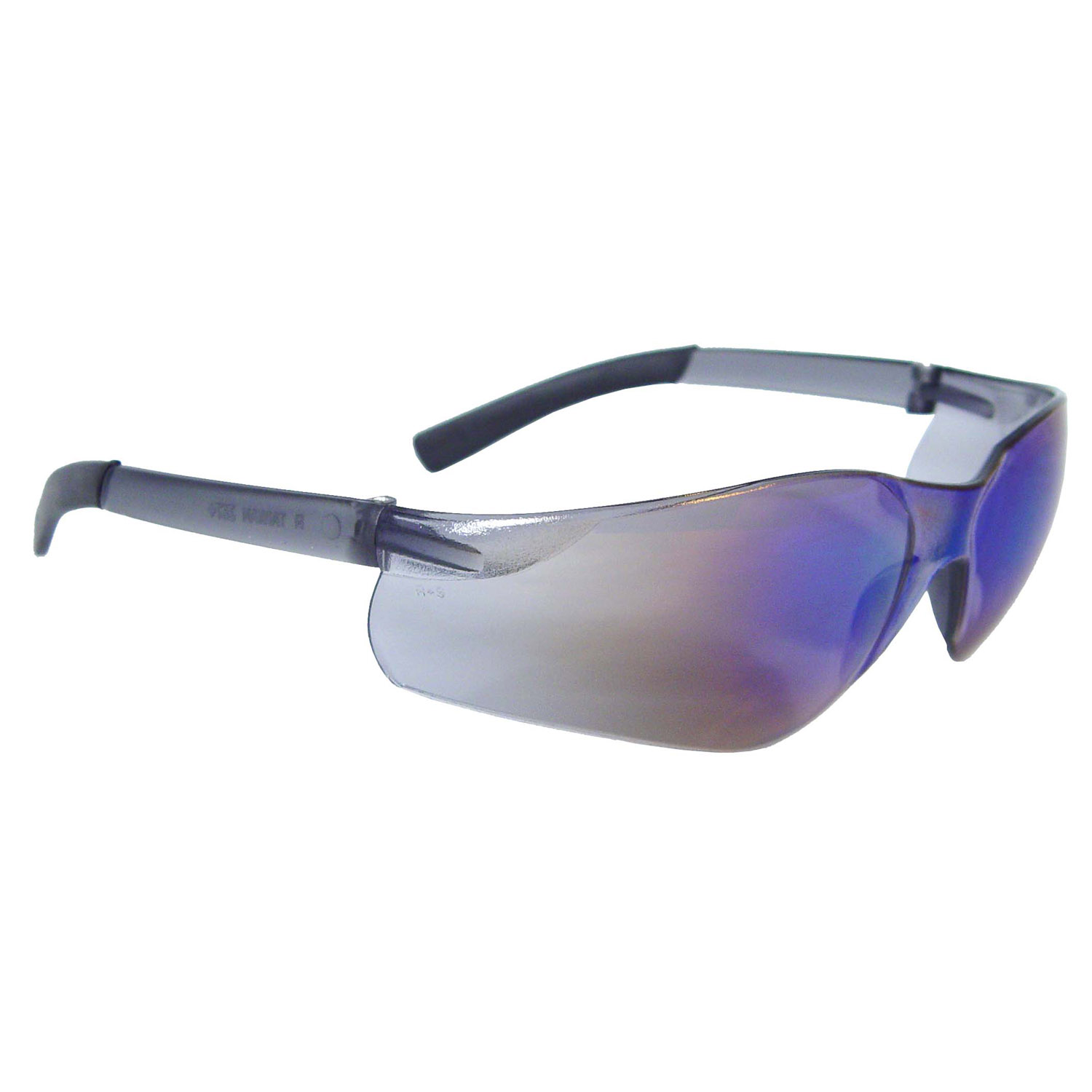 Rad-Atac™ Safety Eyewear - Blue Mirror Frame - Blue Mirror Lens