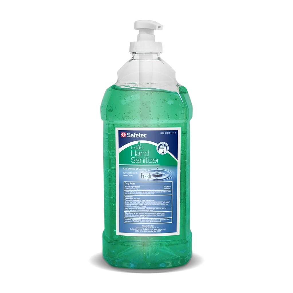 Hand Sanitizer 64 oz. bottle, pump included/not applied (Fresh)