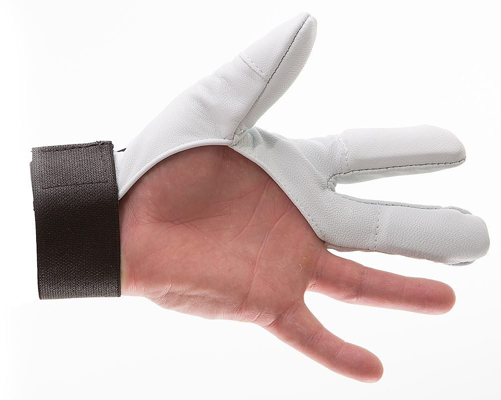 IMPACTO 203-30LRH GLOVE NO PAD PEARL 2 FINGER ELASTIC WRIST