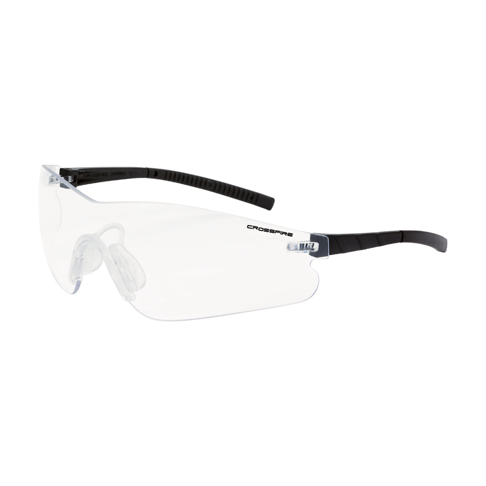 Blade Performance Safety Eyewear - Black Frame - Clear Anti-Fog Lens